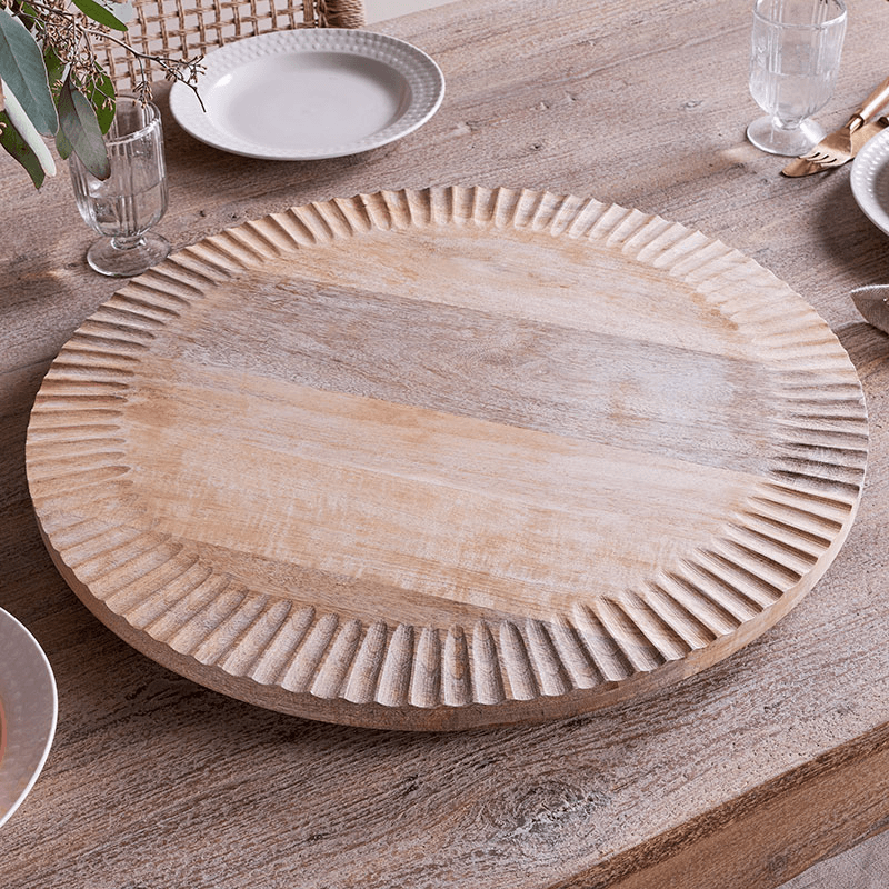 Soria Lazy Susan, D52cm, Mango Wood