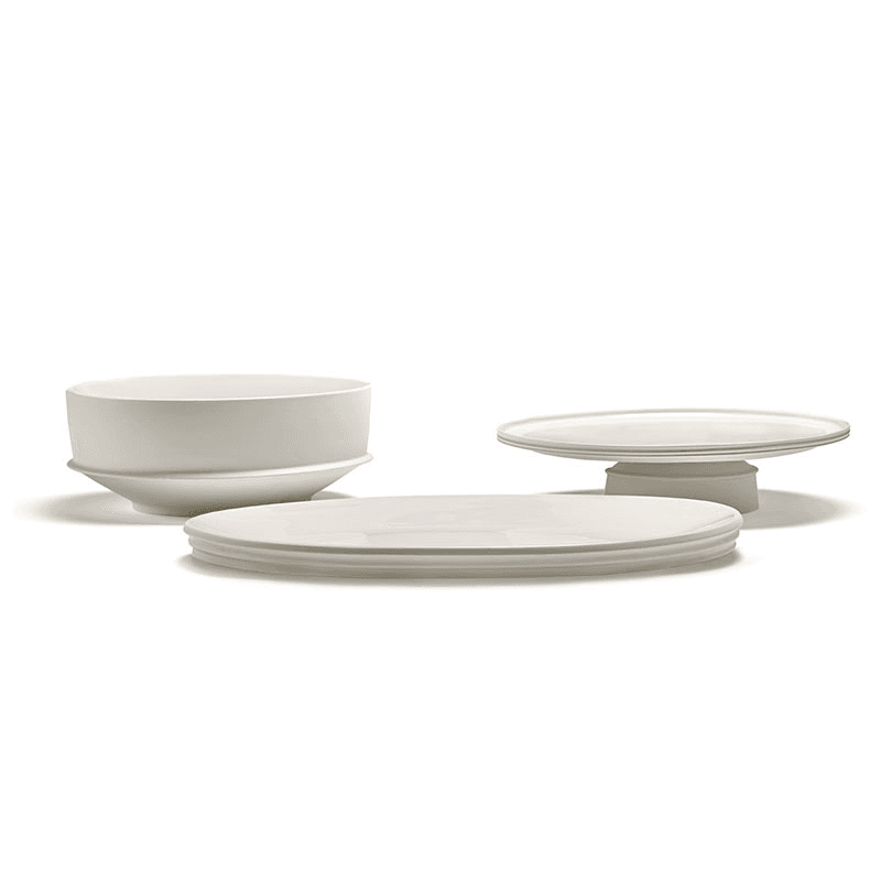 Dune Oval Serving Dish, 46 x 34cm, Alabaster