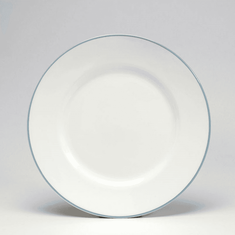 Dessert Plate, D21cm, Duck Egg Rim