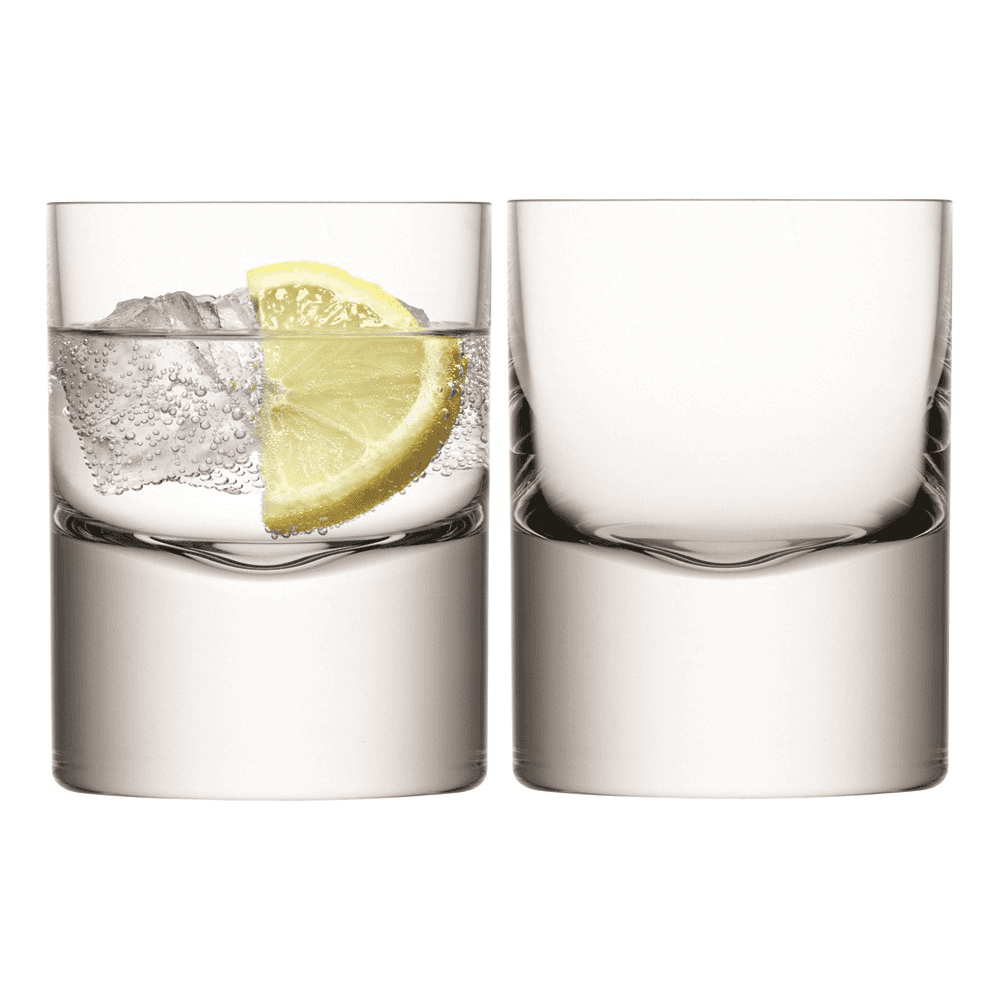 Boris Set of 2 Tumblers, 260ml, Clear