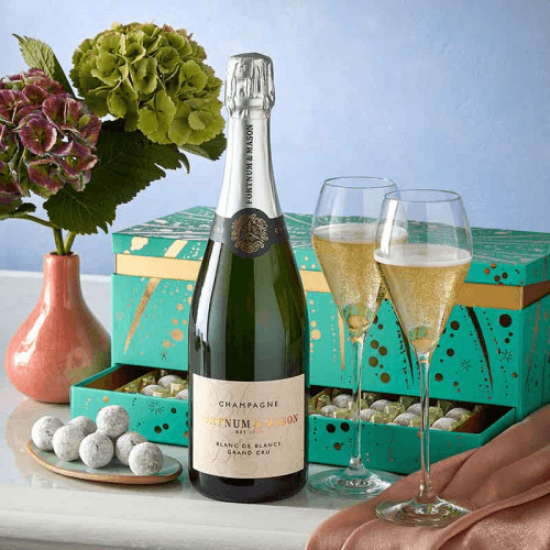 Image showing the The Champagne & Chocolate Gift Box product.