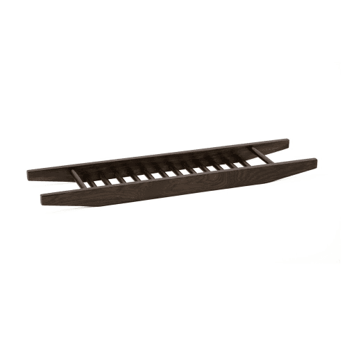 Image showing the Studio Bath bridge, H5 x W75 x D18cm, Dark Brown product.