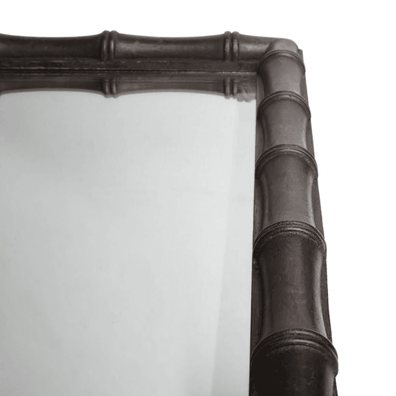Baloo Mirror, 69.5 x 49.5cm, Ebony