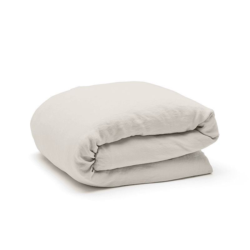 Linen Super King Duvet Cover, Clay