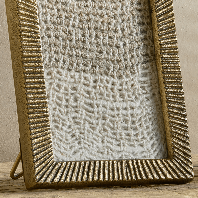 Ranoli Etched Photo Frame, 5 x 7", Antique Brass
