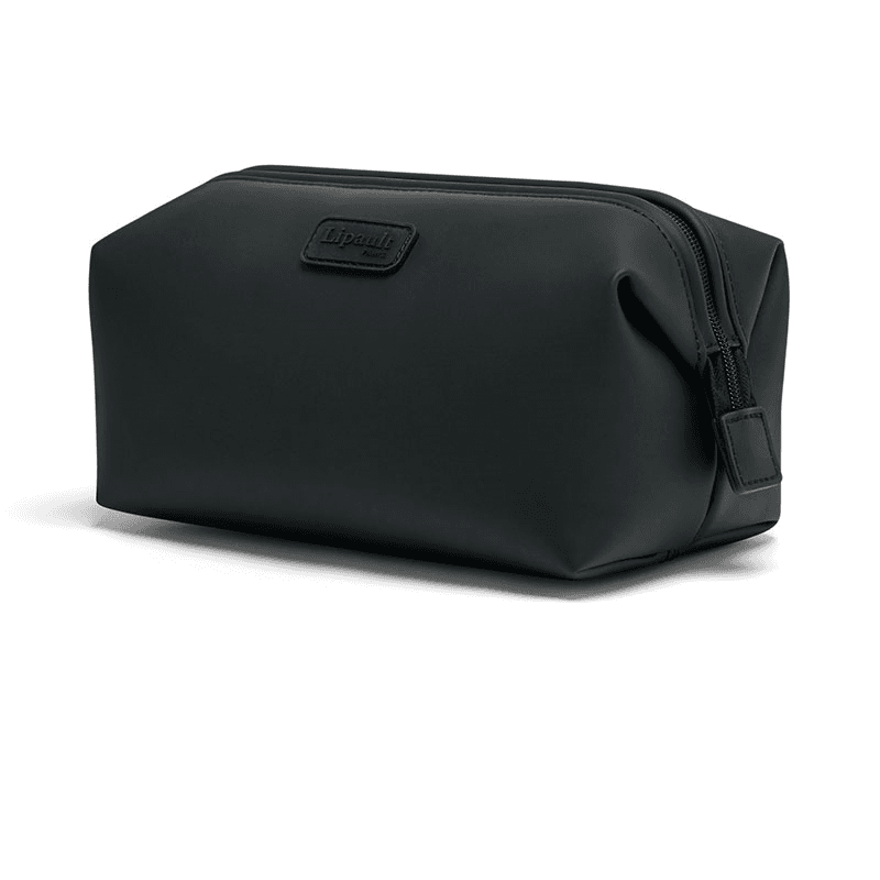 Lost In Berlin Toiletry Bag, H13 x L23 x W12cm, Black