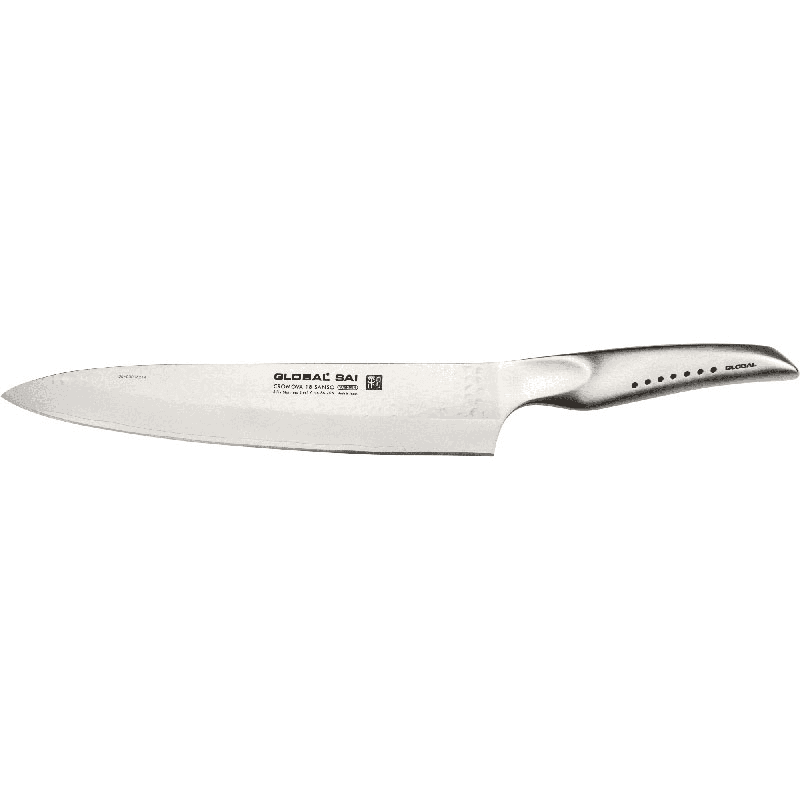 Sai Cooks Knife, 25cm, Silver