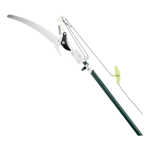 Image showing the Telescopic tree pruner, H157.5 x W16cm, Green/Silver product.