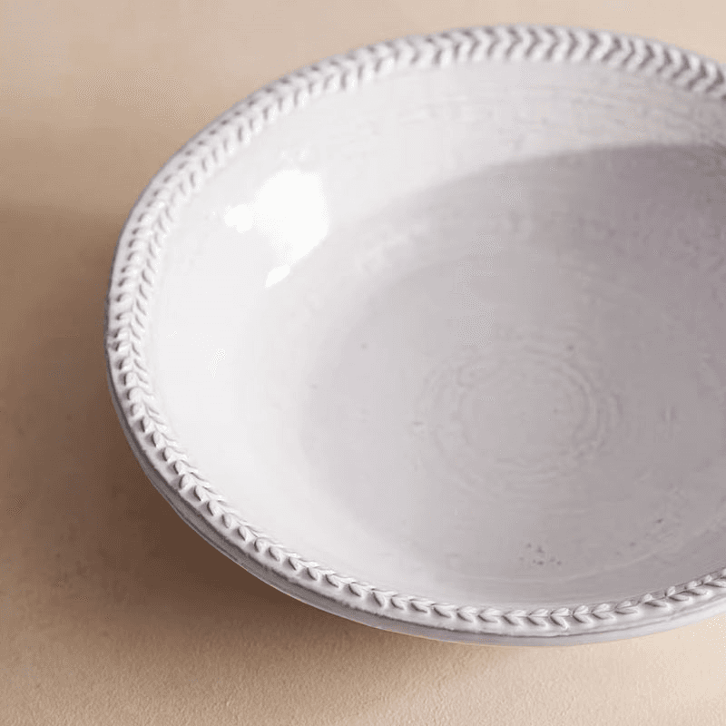 Hillcrest Set of 4 Pasta Bowls D22cm, White