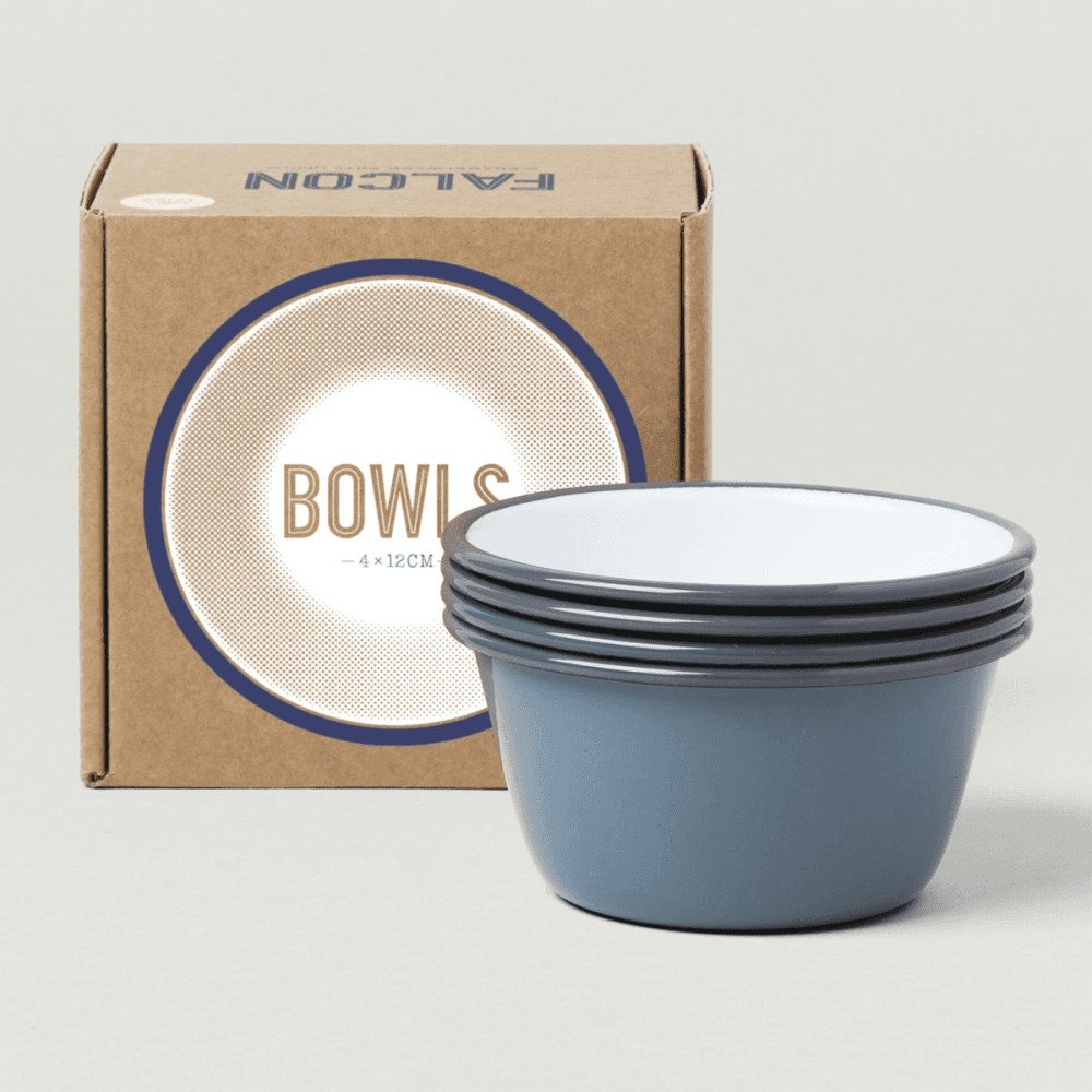 12cm Bowls, Pigeon Grey