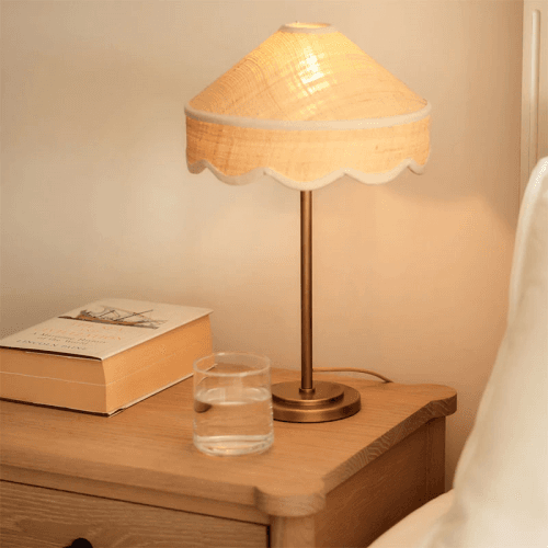 Image showing the Marina Table Lamp, H43cm, Brass product.