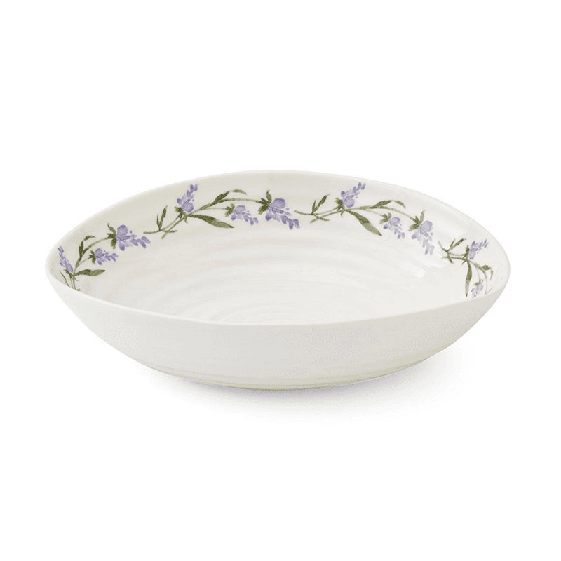 Lavandula Set of 4 Pasta Bowls, L23.5 x W21.5cm, Multi