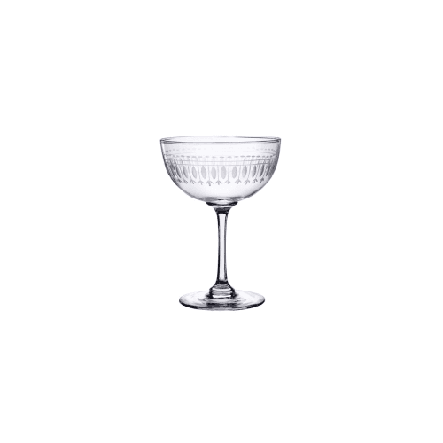 Image showing the Ovals Set of 6 champagne glasses, 150ml, Crystal product.