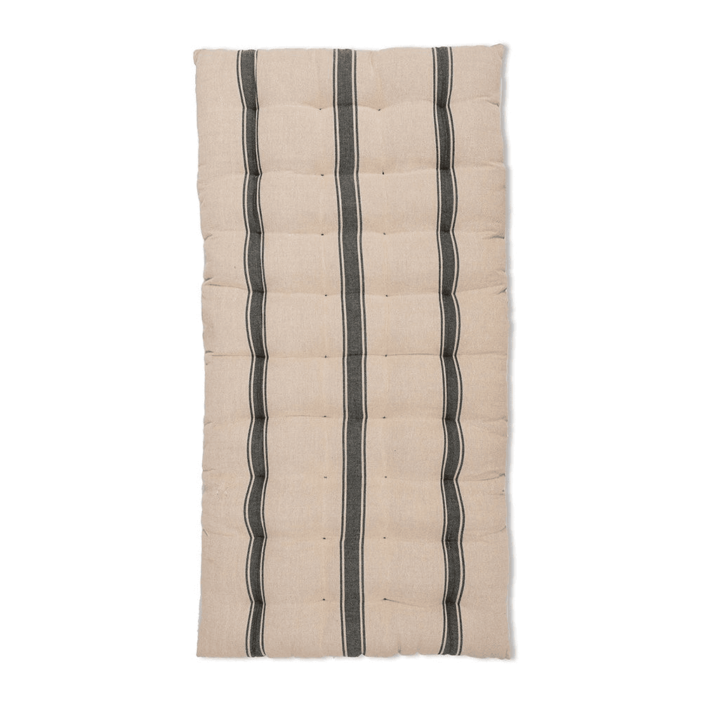 Hampstead Bench seat pad, 4 x 96 x 50cm, Charcoal