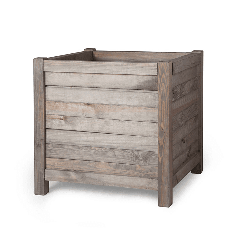 Square Planter, 40cm, Spruce