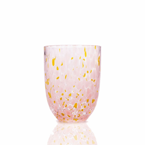 Image showing the Confetti Set of 6 Tumblers, 200ml, Rosa & Yellow product.