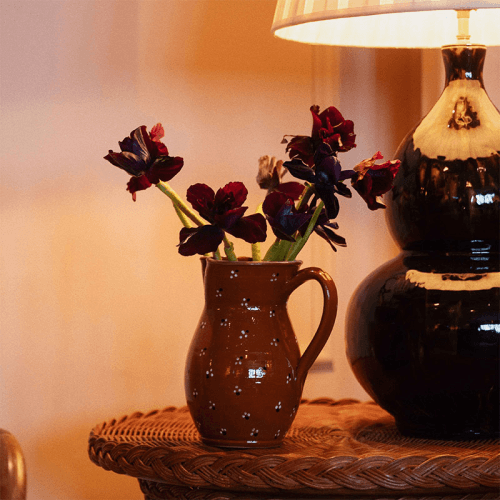 Image showing the Dotty Jug, H21cm, Terracotta product.
