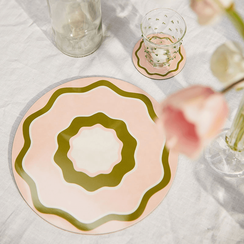Flowerama Set of 6 Placemats, D29cm, Multi
