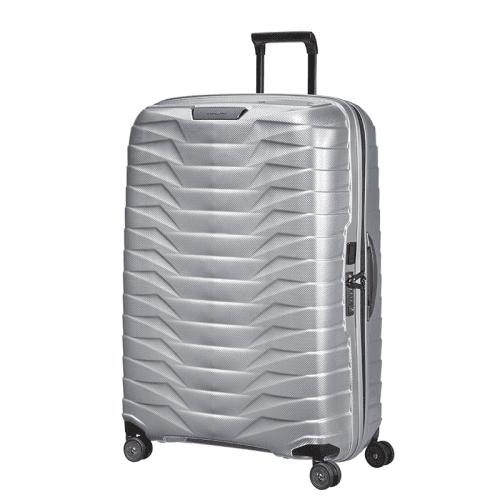 Image showing the Proxis Suitcase, H81 x L57 x W32cm, Silver product.