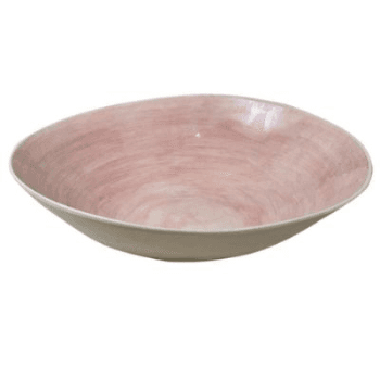 Salad Bowl, Pink Wash, Large, 31cm