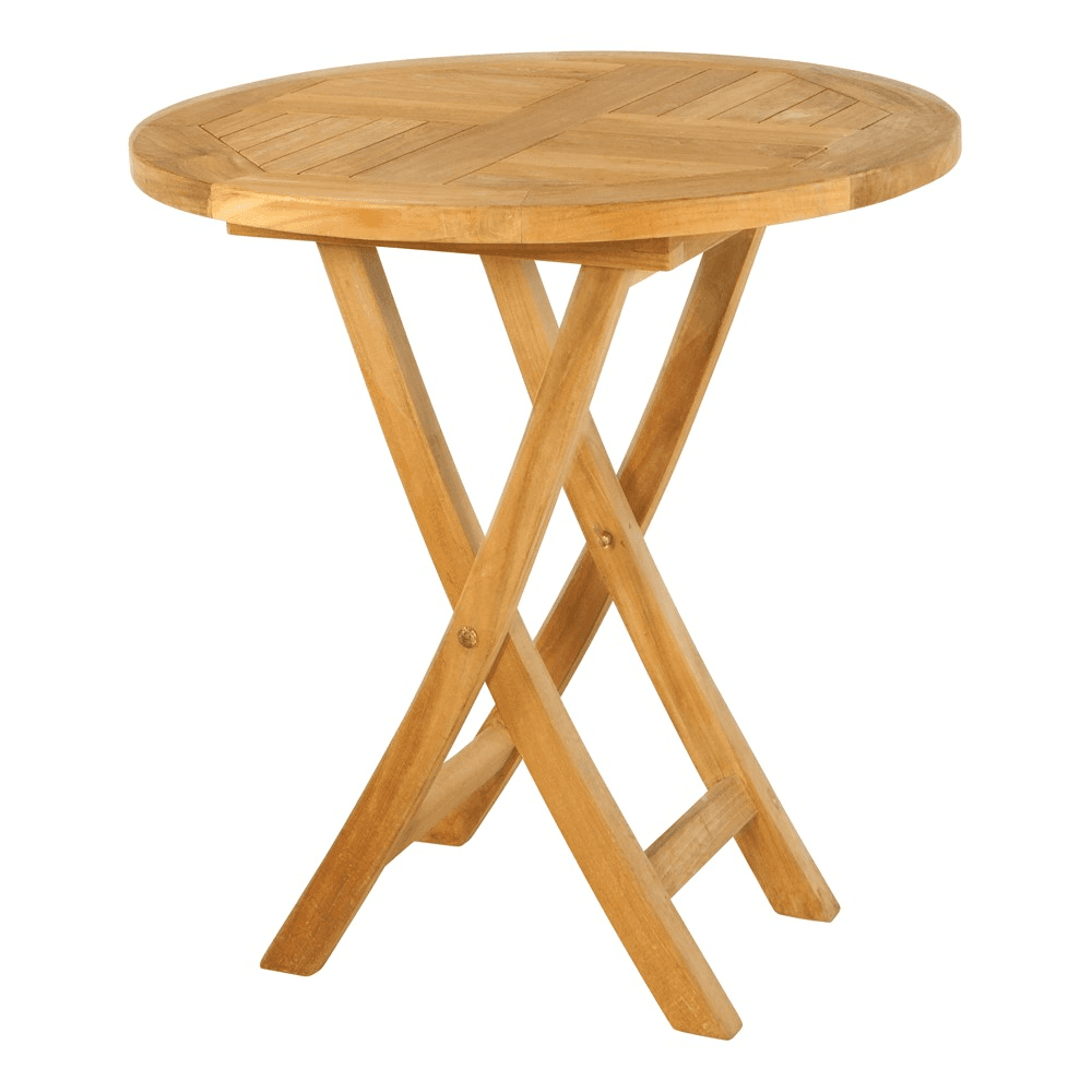 Jasmine Round Folding Table, D70cm, Teak