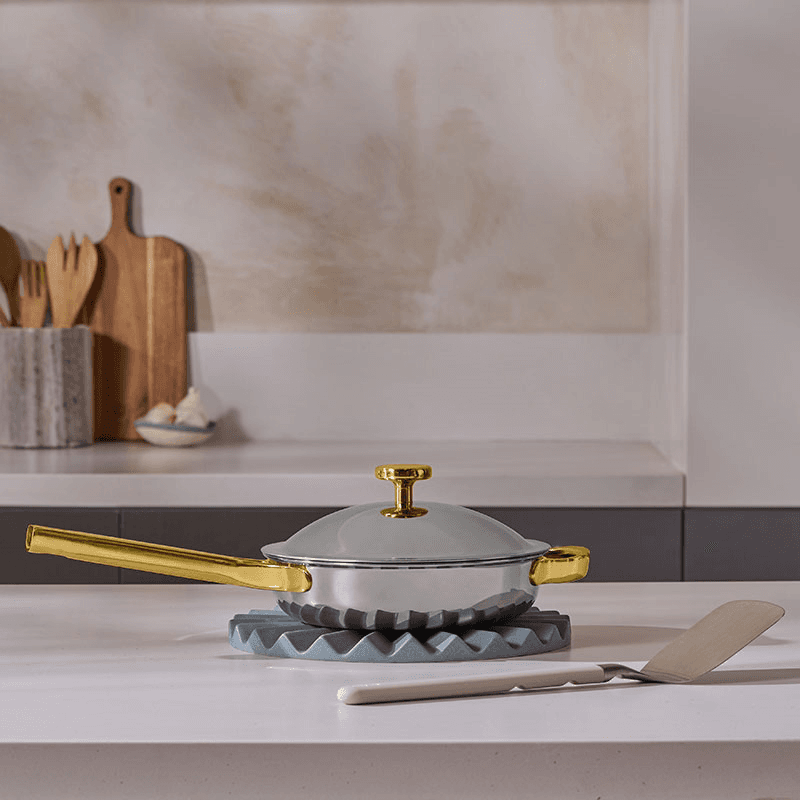 Titanium Always Pan Pro, Mini, Chrome & Gold
