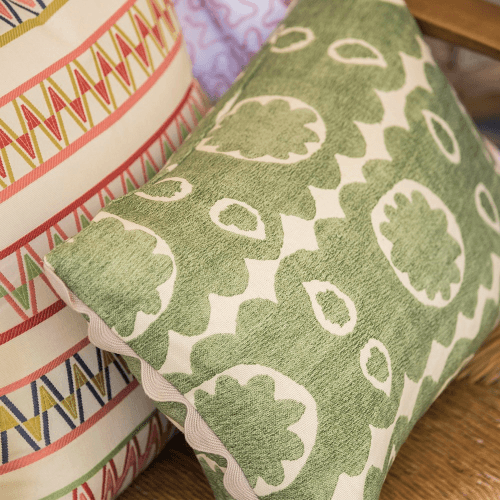 Image showing the Osborne Cushion, 35 x 50cm, Green product.