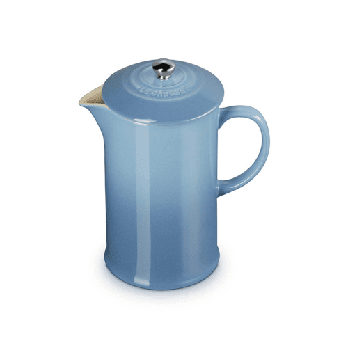 Image showing the Stoneware Cafetiere, 1L, Chambray product.
