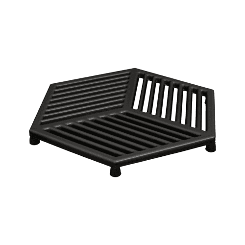 Image showing the Halo Large Cast Iron Trivet, Black product.