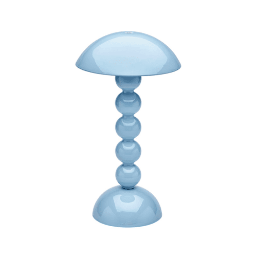 Image showing the Bobbin Wireless LED Lamp, 30cm, Pale Denim product.