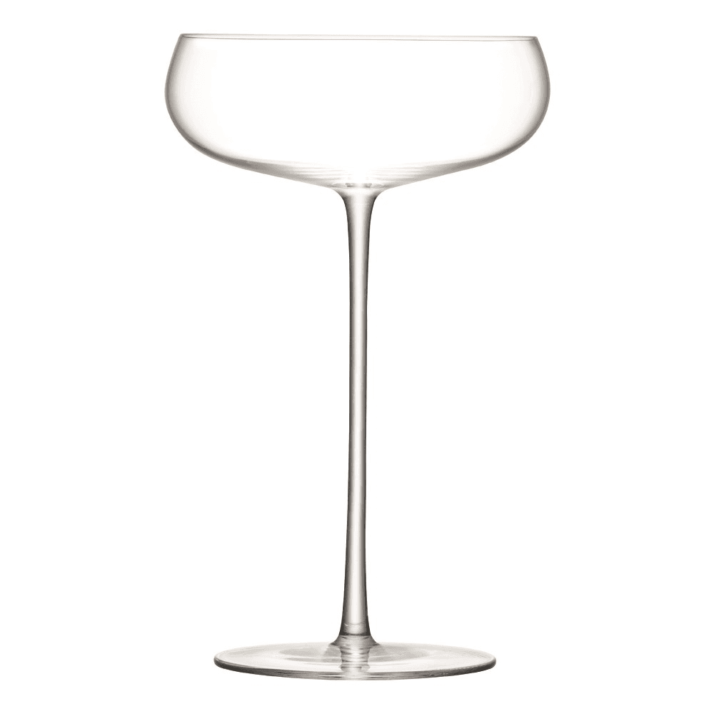 Wine Culture Pair of champagne saucer, 320ml, clear