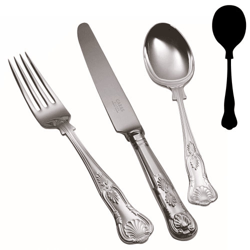Image showing the Kings Soup spoon, stainless steel product.