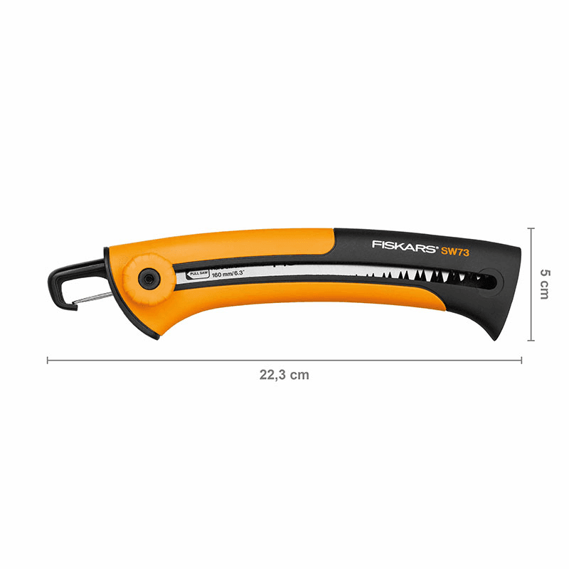 Xtract Garden Saw, L27.5  x W9cm, Black and Orange
