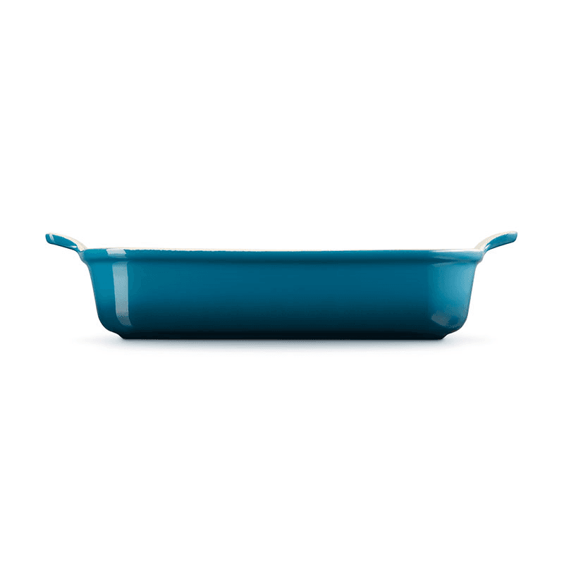 Stoneware Rectangular dish, 3.85L, Deep Teal