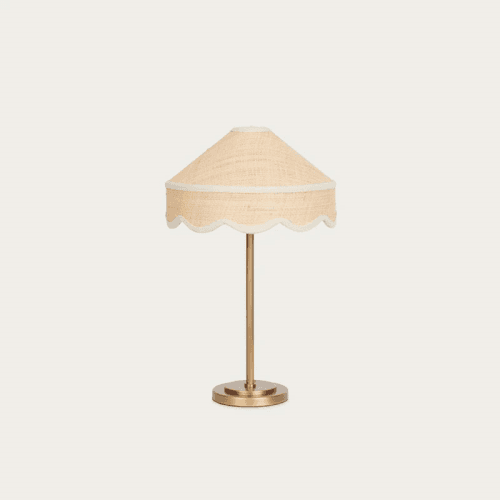 Image showing the Marina Table Lamp, H43cm, Brass product.