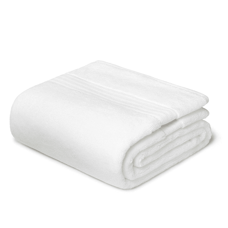 The Plush Bath Towel, Snow