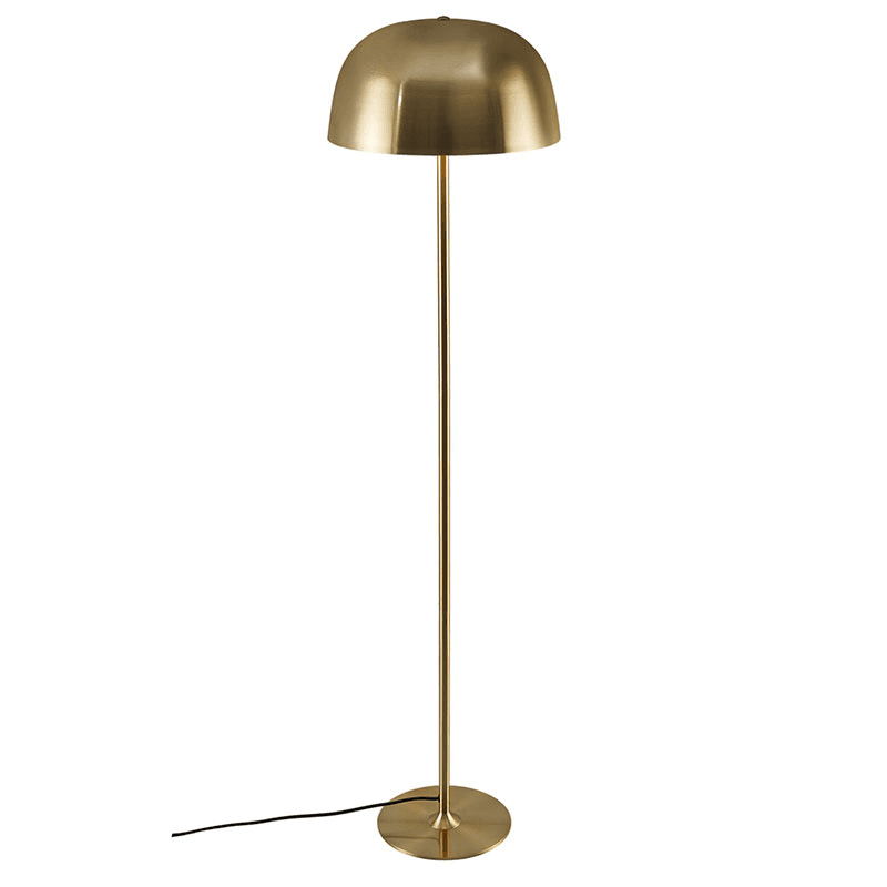 Cera Floor Lamp, H140cm, Brass