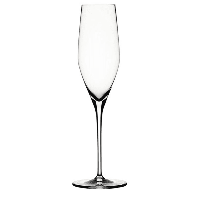 Authentis Set of 4 Champagne Flutes, 190ml, Clear