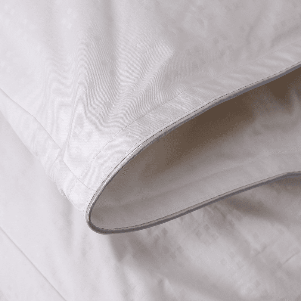 Silver Hungarian Goose Down Super king size 10.5 tog duvet, 260 x 220cm, White