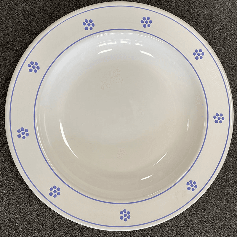 Stella Bianca Pasta Plate, D29cm, White
