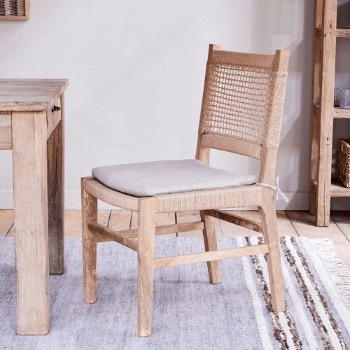 Image showing the Aamani Dining Chair, Mango Wood product.
