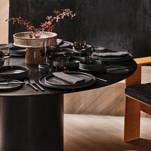 Image showing the Dune Bowl, D21cm, Slate product.
