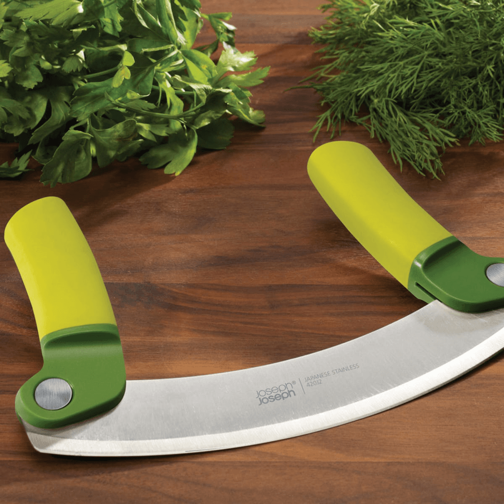 Mezzaluna Folding herb chopper, Green/Dark Green