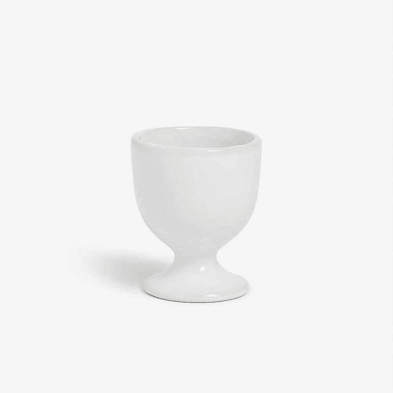 Portobello Egg Cup, H6,5cm, White