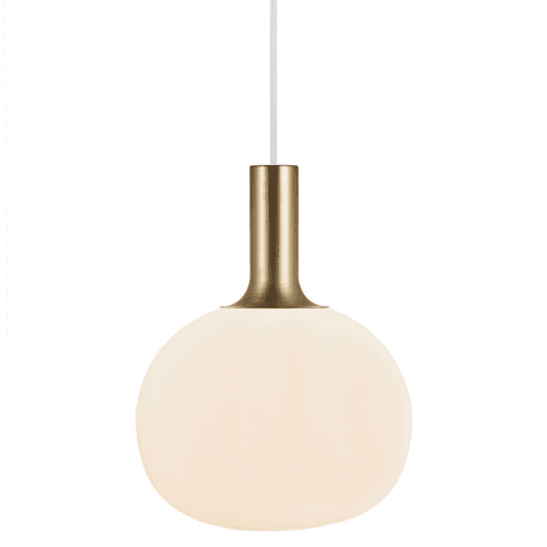 Image showing the Alton Pendant, H33cm, White product.