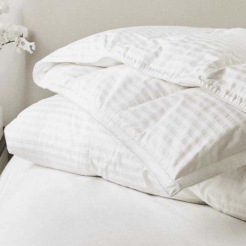 Image showing the Hungarian Goose Down King size duvet - 10.5 tog, 225 x 220cm, White product.