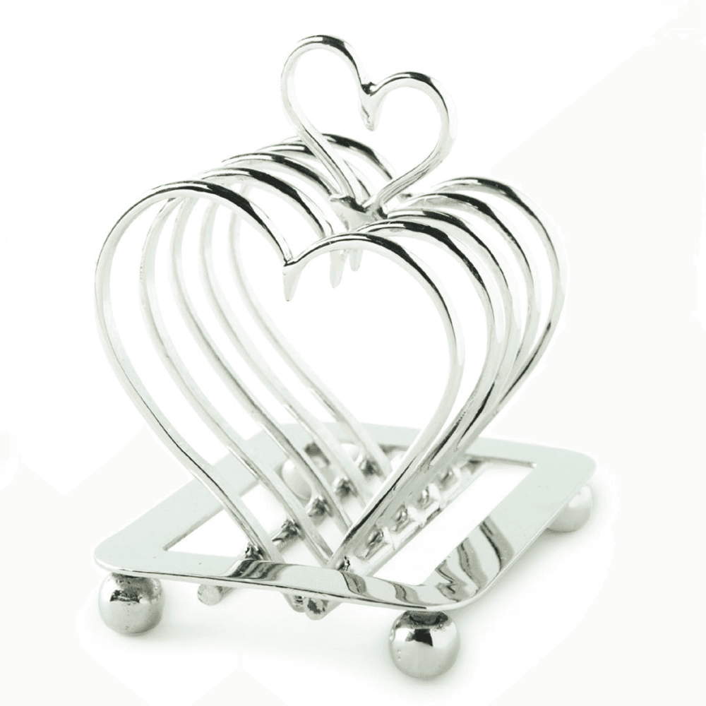 Amore Toast rack, H16 x L13cm, Nickel Plate