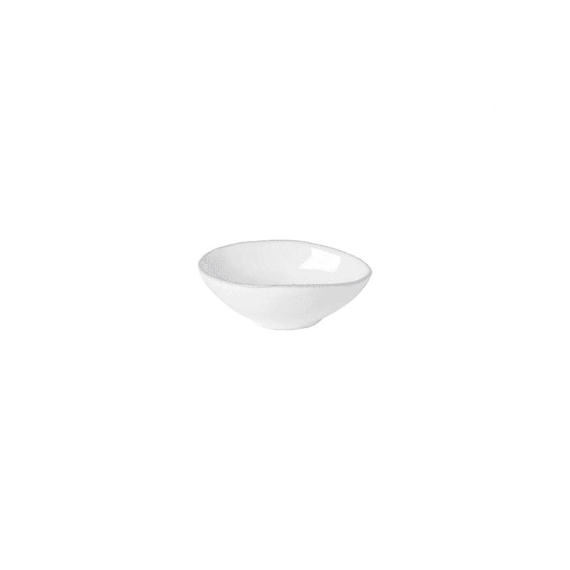 Livia Set of 6 Oval Bowls, D10cm, Gloss White