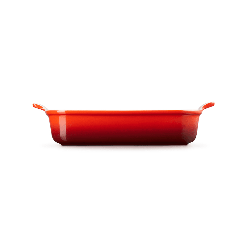 Stoneware Rectangular dish, 32 x 28cm - 3.85 litre, Cerise