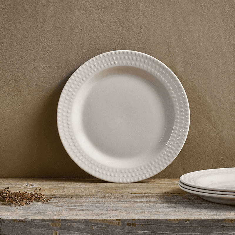 Ela Dinner Plate, D27.5cm, Cream
